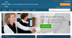 Desktop Screenshot of identisys.com
